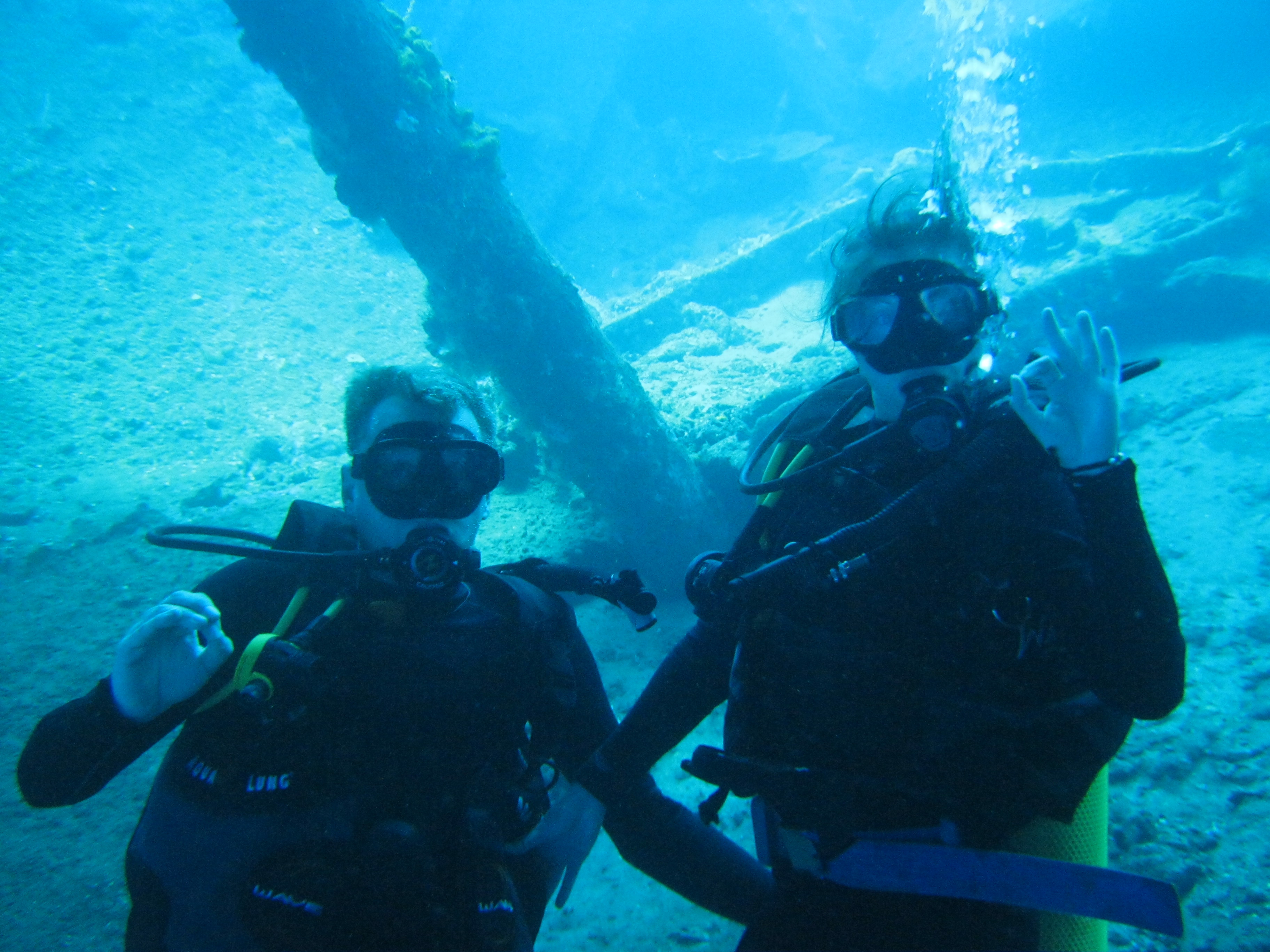 Wreckdiving in Tulamben, Bali, indonesia